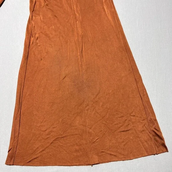 Maeve by‎ Anthropologie Shiloh Wide Leg Palazzo Pants Womens XS Rust Orange - Picture 5 of 15